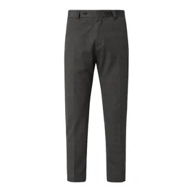 Cinque Spodnie materiałowe o kroju slim fit ze wzorem w pepitkę model ‘Cijuno’