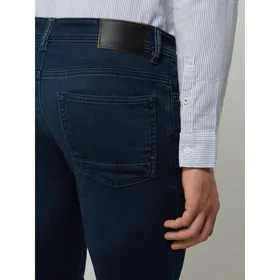 BOSS Casualwear Jeansy o wąskim kroju z wpuszczanymi kieszeniami model ‘Delaware’