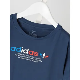 adidas Originals T-shirt z bawełny z nadrukiem z logo