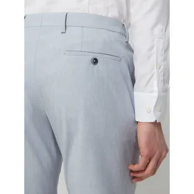 Pierre Cardin Spodnie do garnituru z dodatkiem streczu model ‘Dupont’ — ‘Futureflex’