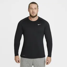 Męska koszulka z długim rękawem Nike Pro Warm - Czerń