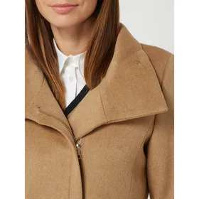 Esprit Collection Płaszcz z paskiem w talii
