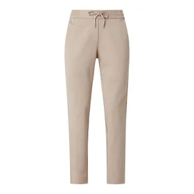 comma Spodnie typu track pants z mieszanki wiskozy