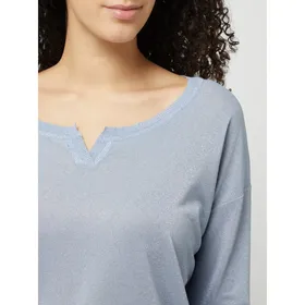 MOS MOSH Bluzka z błyszczącym efektem model ‘Kiara’
