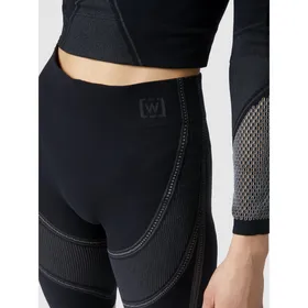 Wolford Spodnie kolarki z siateczką model ‘Zen’ – bezszwowe