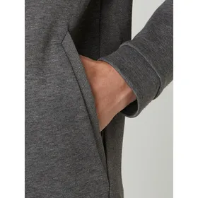 BOSS Athleisurewear Bluza rozpinana z tyłem w kontrastowym kolorze model ‘Skaz’