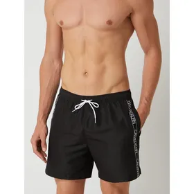 Calvin Klein Underwear Spodenki kąpielowe z paskami z logo