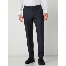 HUGO Spodnie do garnituru o kroju extra slim fit model ‘Hesten’