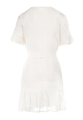 Biała Sukienka Acalopei