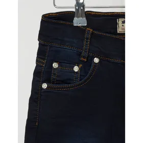 Blue Effect Jeansy w dekatyzowanym stylu o kroju skinny fit