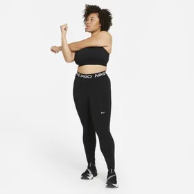 Legginsy damskie (duże rozmiary) Nike Pro 365 - Czerń