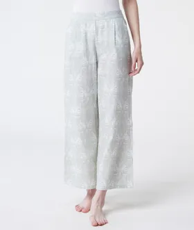 Malow Pantalon De Pyjama Imprimé 100% Coton - Zielony