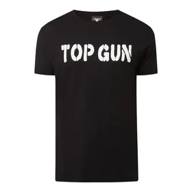 Top Gun T-shirt z nadrukiem z logo