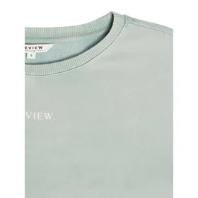 REVIEW Bluza z bawełny z obniżonymi ramionami