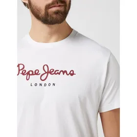 Pepe Jeans T-shirt z bawełny model ‘Eggo’