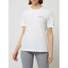 Tommy Hilfiger T-shirt o kroju regular fit z bawełny ekologicznej