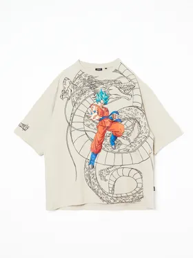 Beżowy t-shirt Dragon Ball