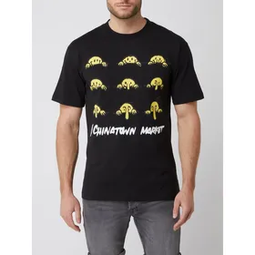 CHINATOWN MARKET T-shirt z nadrukiem model ‘Smiley wuz here’