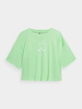 T-shirt crop top oversize do jogi damski