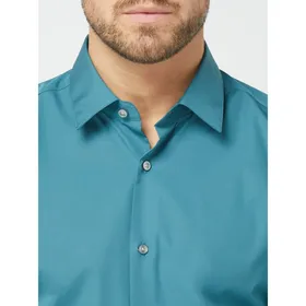 BOSS Koszula biznesowa o kroju slim fit z popeliny model ‘Isko’