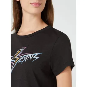 Pepe Jeans T-shirt z nadrukiem z logo model ‘Dafne’