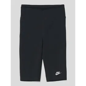Nike Spodnie kolarki z wyhaftowanym logo