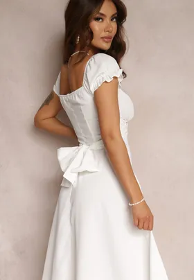 Biała Sukienka Perolis
