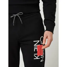 CK Calvin Klein Spodnie dresowe z bawełny ekologicznej