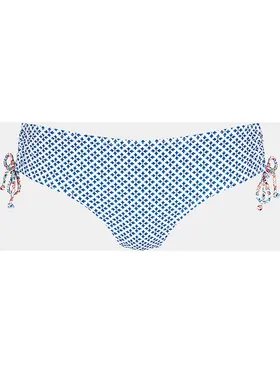 Figi bikini w kolorze biało-niebieskim