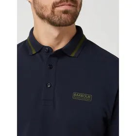Barbour International™ Koszulka polo z piki model ‘Grid’
