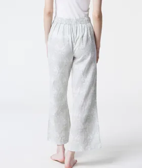 Malow Pantalon De Pyjama Imprimé 100% Coton - Zielony