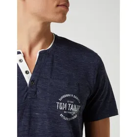 Tom Tailor Koszulka serafino z dżerseju
