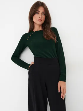 Zielony sweter - Khaki