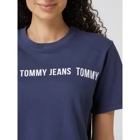 Tommy Jeans T-shirt o pudełkowym kroju z bawełny ekologicznej