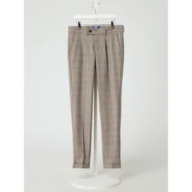 Jack & Jones Spodnie z zakładkami w pasie z dodatkiem streczu model ‘Sid’