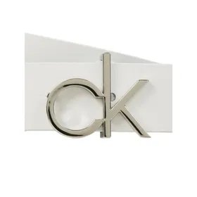 CK Calvin Klein Pasek skórzany ze sprzączką z logo