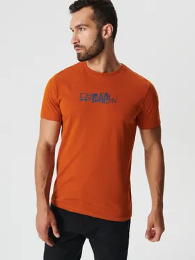 Koszulka z nadrukiem - Pomarańczowy
