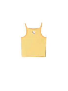 Żółta koszulka na ramiączkach