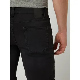 Only & Sons Szorty jeansowe o kroju regular fit z dzianiny dresowej stylizowanej na denim model ‘Ply’
