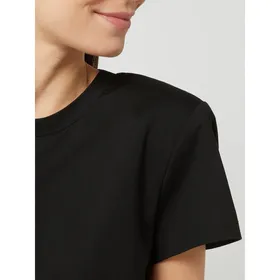 Designers Remix T-shirt z poduszkami na ramionach model ‘Modena’