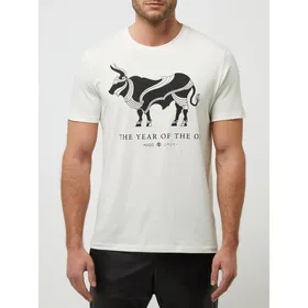 HUGO T-shirt z bawełny model ‘Dekka’