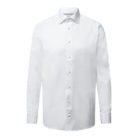 Eton Koszula biznesowa o kroju slim fit z diagonalu