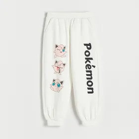 Spodnie dresowe Pokemon - Biały