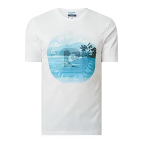 Pierre Cardin T-shirt z dżerseju slub
