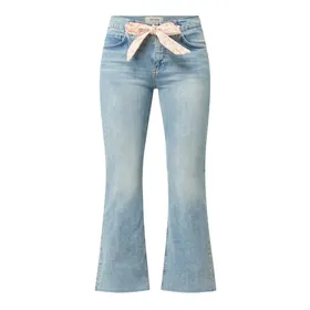 MOS MOSH Jeansy rozkloszowane z dodatkiem streczu model ‘Simone’