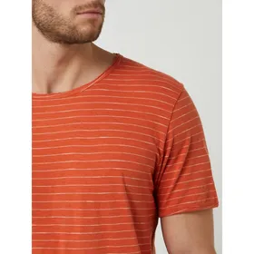 Selected Homme T-shirt z mieszanki bawełny ekologicznej model ‘Morgan’