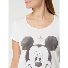 Montego T-shirt z nadrukiem model ‘Mickey Eyeheart’