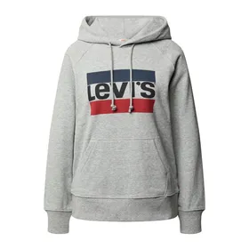 Levi's® Bluza z kapturem z nadrukiem z logo