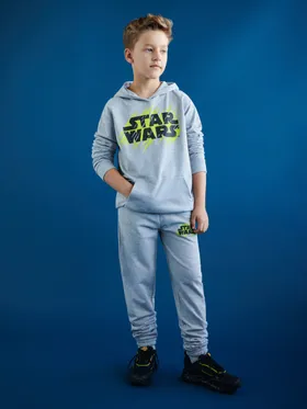 Spodnie dresowe jogger Star Wars - Szary