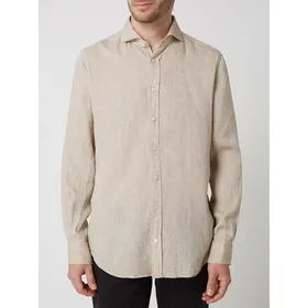 Windsor Koszula lniana o kroju slim fit model ‘Lano’